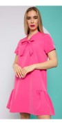 Warp Zone fodros ruha-pink