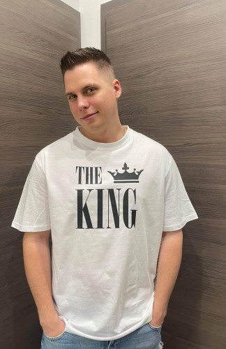 Missq férfi pamut póló 