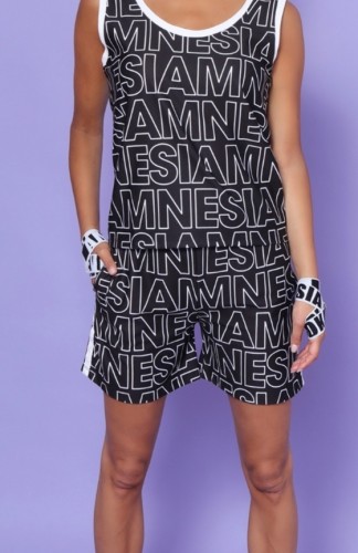 Amnesia Tonno short fekete 