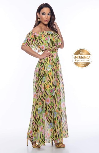 Missq Glass maxi csőruhával 