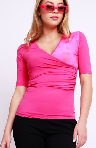 AMNESIA Tirza felső - új pink