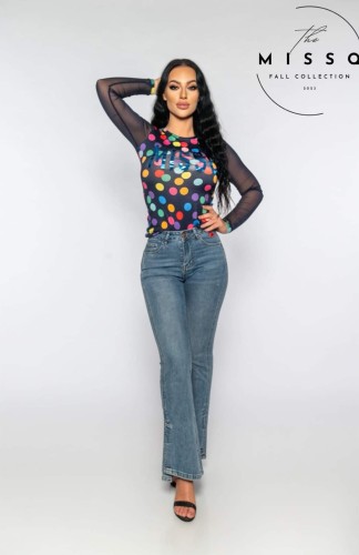  Notice felső pöttyös 