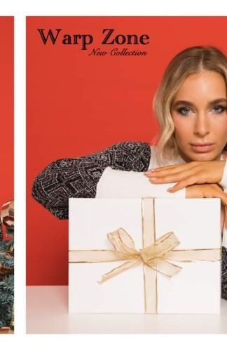 Warp Zone GISEL Puffos Ujjú Felső - Fehér