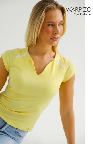 Warp Zone Gombos Felső - sárga