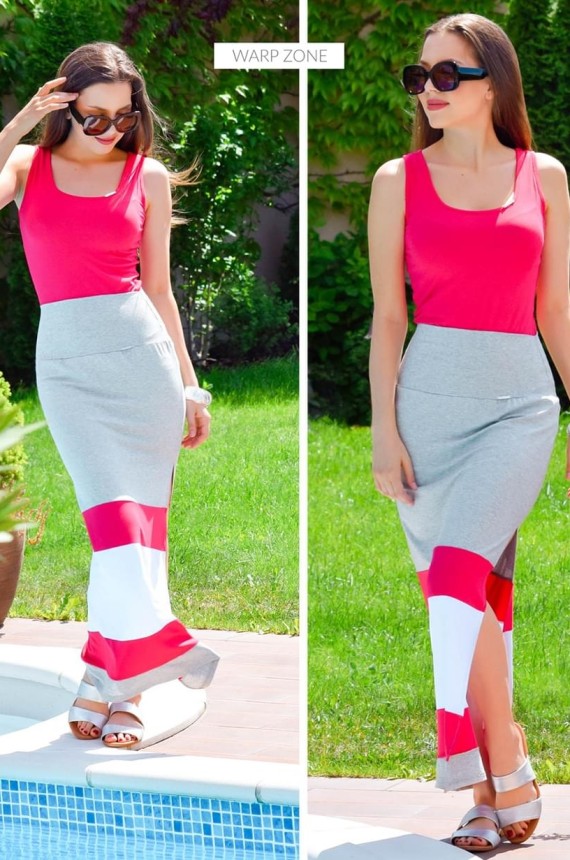 Warp Zone pamut maxi szoknya 