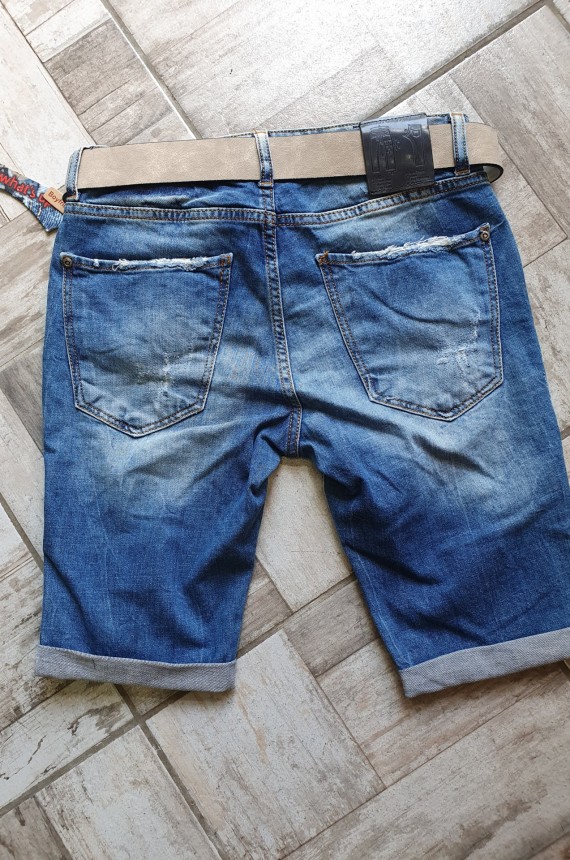 Boyfriend térd farmer +öv