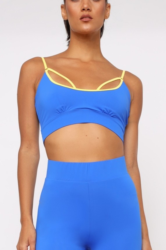 Amnesia Demdem top kék 