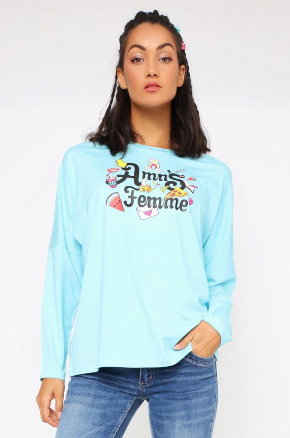 Amnesia Jolapi felső kék