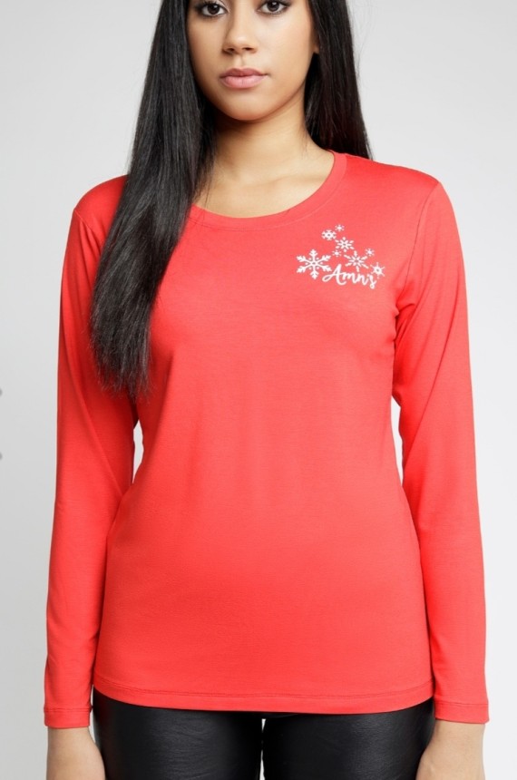 AMNESIA Mikulás csizma + Poppy felső - piros