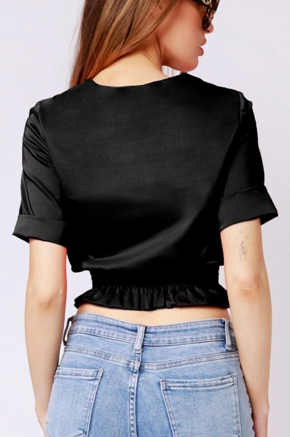 AMNESIA Viviana felső - fekete