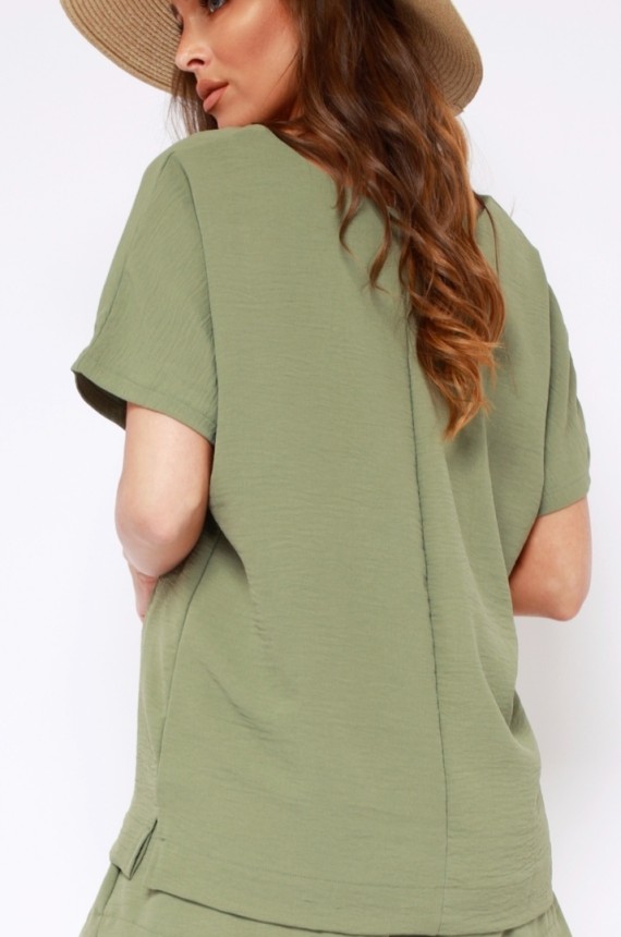 AMNESIA Anina felső - khaki