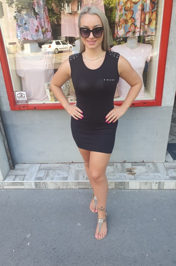 Missq strasszos ruha/tunika 