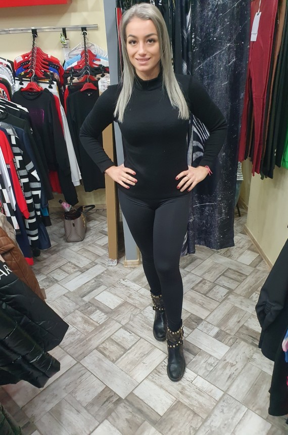 Missq Posy garbós felső vastagabb kötött 