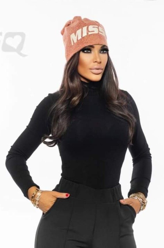 Missq Posy garbós felső vastagabb kötött 