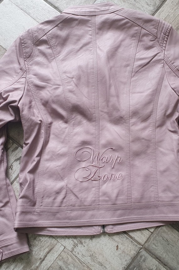 Warp zone átmeneti bőrkabát 