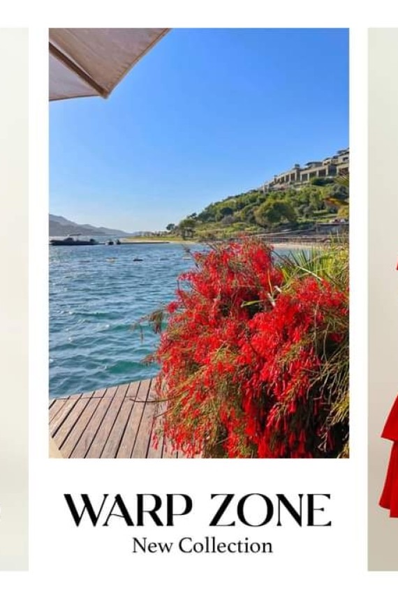 Warp Zone fodros ruha-piros