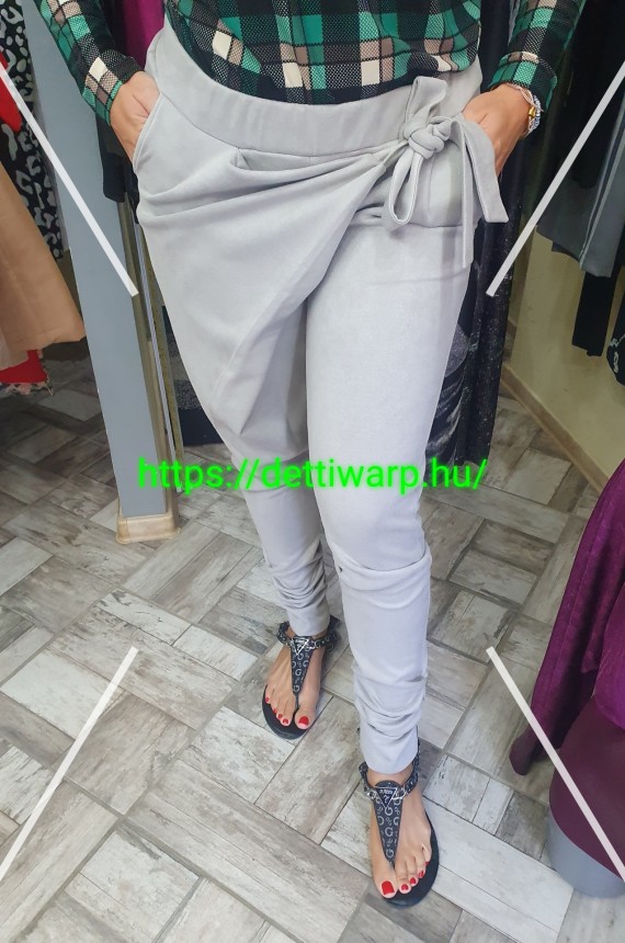 Melone átlapolós düftin nadrág