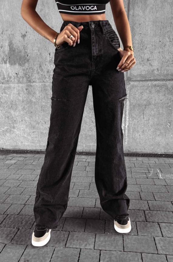 O La Voga Deiven farmernadrág-fekete