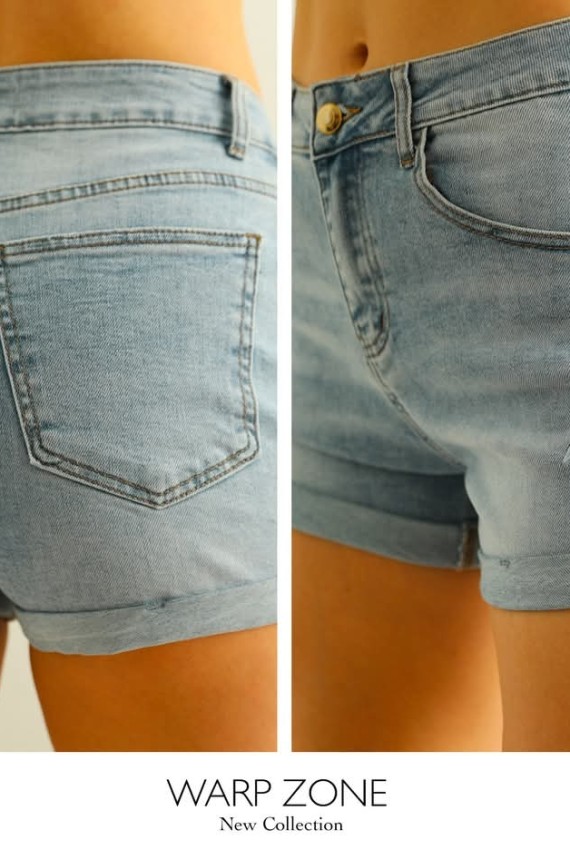 Warp Zone elasztikus farner sort nadrág