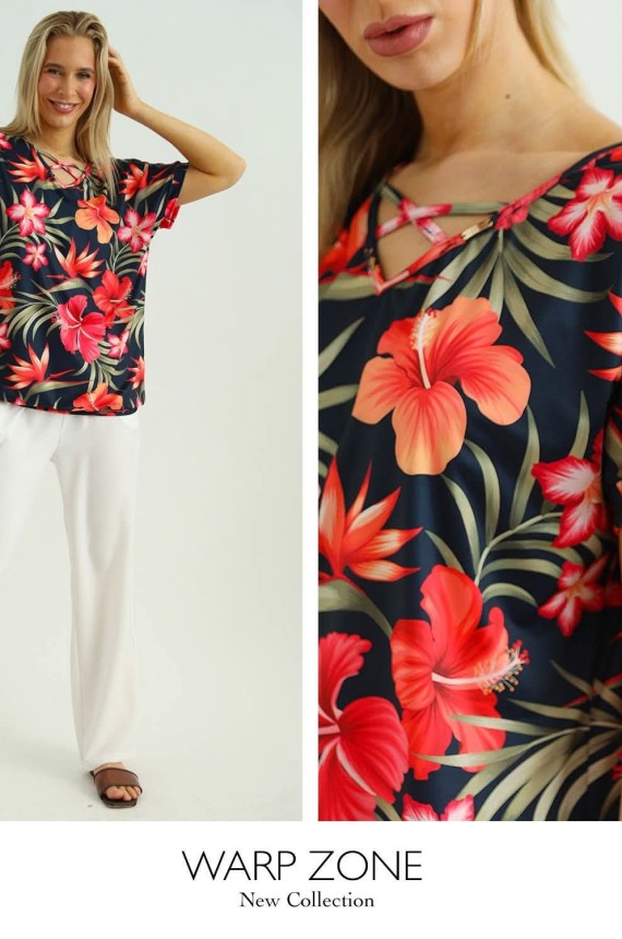 EMERALD Felső - Piros