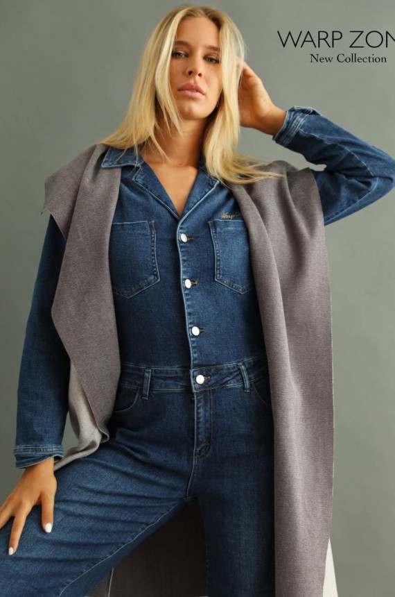 NILANA - Hímzett Overall