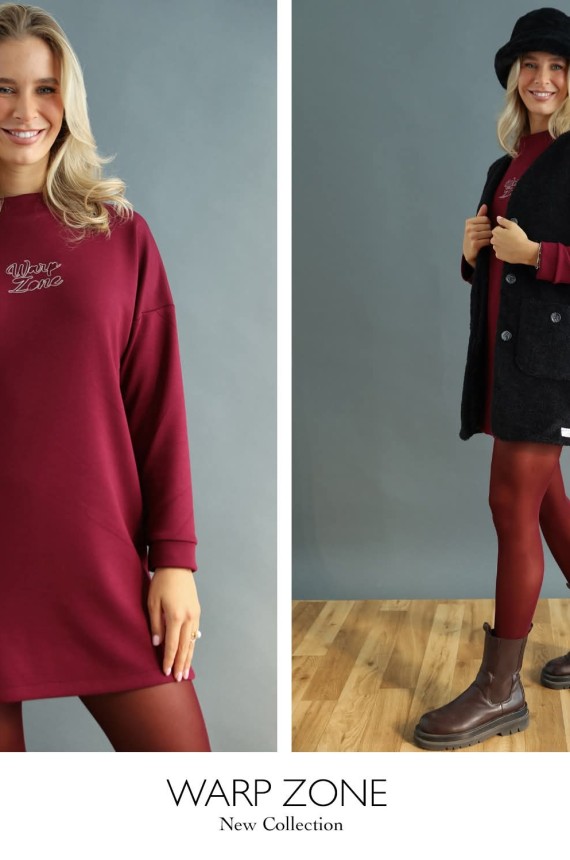 METRIX Tunika - burgundi