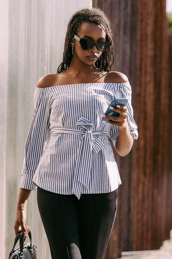 Amnesia Bolin felső csíkos