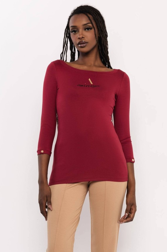 Amnesia Balan felső-bordó