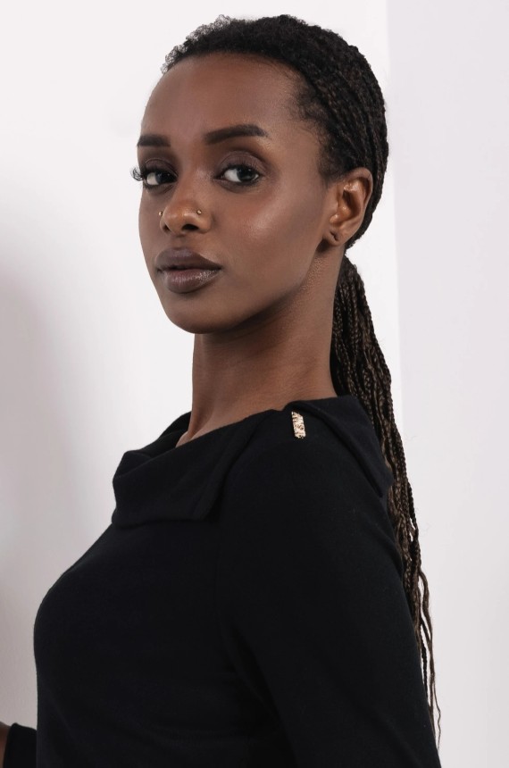 Amnesia Leoni felső-fekete