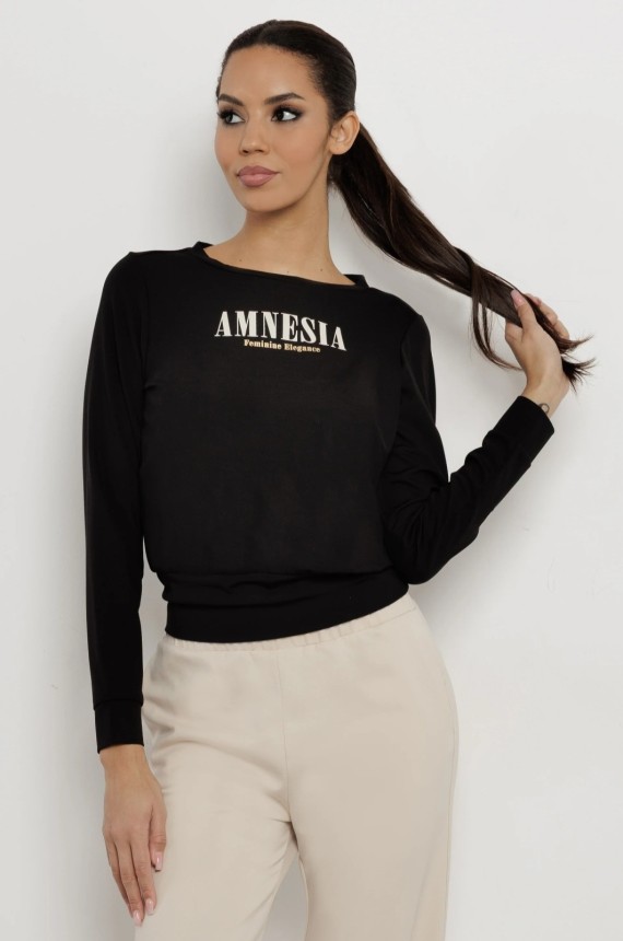 Amnesia Latte felső-fekete