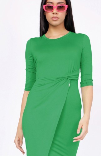 AMNESIA Safrany ruha - zöld