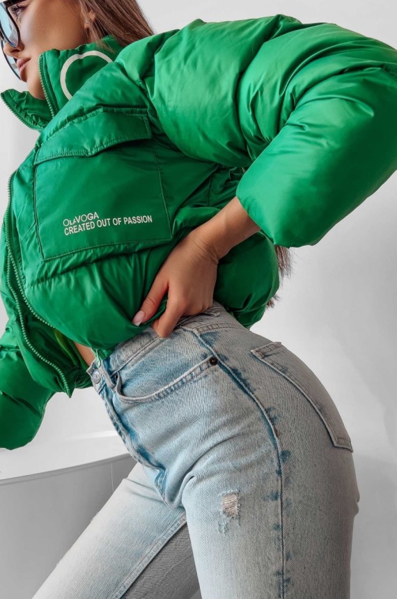 O La Voga Alaya kabát-zöld 