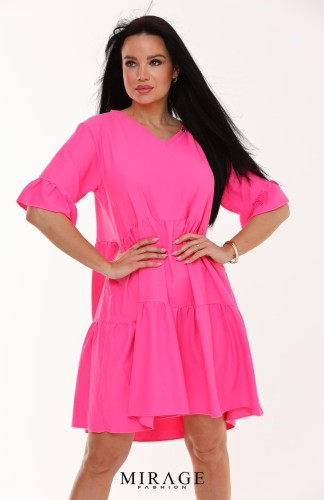 Mirage Szibill ruha-neon pink